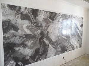 декоративная отделка стен венецианской штукатуркой